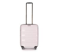 Stratic Straw + Hartschalen-Koffer Trolley Handgepäck Koffer klein Reisekoffer, nachhaltig, 4 Rollen, erweiterbar, TSA-Schloss (Größe S, Rose)