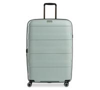 Stratic Straw + Hartschalen-Koffer Trolley Koffer groß Reisekoffer, nachhaltig, 4 Rollen, erweiterbar, TSA-Schloss (Größe L, Mint grün)
