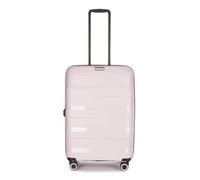 Stratic Straw + Hartschalen-Koffer Trolley Koffer groß Reisekoffer, nachhaltig, 4 Rollen, erweiterbar, TSA-Schloss (Größe M, Rose) (M, Rosa)