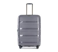 Stratic Straw+ Hartschalen Koffer L (75 cm) dark grey Koffer mit 4 Rollen Koffer