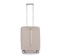 Stratic Straw T Hartschalen-Koffer Trolley Handgepäck Koffer klein Reisekoffer, nachhaltig, 4 Rollen, erweiterbar, TSA-Schloss (Größe S, Sand)