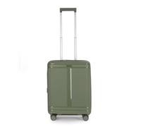 Stratic Straw T Hartschalen-Koffer Trolley Handgepäck Koffer klein Reisekoffer, nachhaltig, 4 Rollen, erweiterbar, TSA-Schloss (Größe S, Olive)