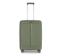 Stratic Straw T Hartschalen-Koffer Trolley Koffer mittelgroß Reisekoffer, nachhaltig, 4 Rollen, erweiterbar, TSA-Schloss (Größe M, Olive)