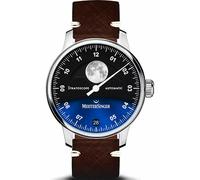 Stratoscope ST982 von Meistersinger die Einzeigeruhr mit Mondphase, Datum und Automatikwerk