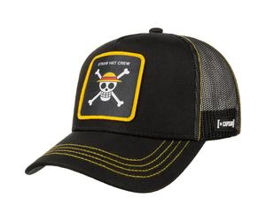 Straw Hat Crew Trucker Cap by Capslab schwarz-gelb One Size