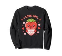 Strawberry Love Cottagecore Kawaii Berry Sweatshirt