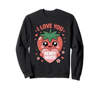 Strawberry Love Cottagecore Kawaii Berry Sweatshirt