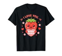 Strawberry Love Cottagecore Kawaii Berry T-Shirt