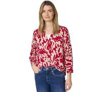 Street One 3/4-Arm Bluse mit Tapedetails Salsa red 38