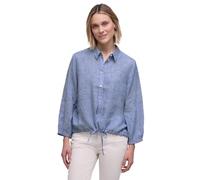 Street One 3/4-Arm Hemdbluse aus Leinen Drift Blue 40