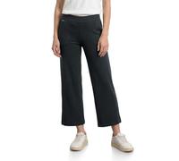 Stoffhose STREET ONE "Style Emee", Damen, Gr. 40, Länge 26, pine grove grün (länge 26), Web, Obermaterial: 95% Viskose, 5% Elasthan. Futter: 100% Polyester, unifarben, loose fit 7/8-Länge, Hosen Stoff