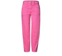 Street One - Barrel Fit Hose High Waist pink - Gr. - 28