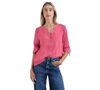 Street One Frauen Basic Bluse in Unifarbe in Grün, Gr: 36