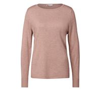 Street One Strickpullover 3015618 Basic – faded rose meliert, 60% Viskose/40% Baumwolle, Gr. 42