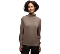 Street One Basic Rollkragen Pullover Silk Brown 44