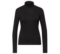 Street One - Basic Rollkragenshirt schwarz - Gr. - 38