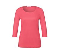 Street One Basic-T-Shirt mit 3/4-Arm Pink Größe 38