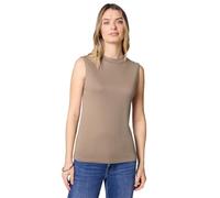 Street One Top - Basic Top Taupe - Damen Größe 40