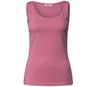 Street One - Basic Top mit Rundhals aus Jersey blush berry - Gr. - 36