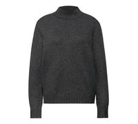 Street One Strickpullover 3015649 Basic Stehkragen Damen Anthrazit Gr. 42