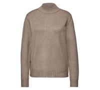 Street One - Basic Turtleneck Pullover mocha glow mel. - Gr. - 34