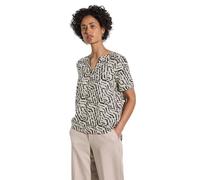 Street One Bedruckte Bluse A345627 Damen 100% Viskose Moonstone Sand Größe 38