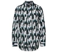 Street One - Bedruckte Bluse blau - Gr. - 36