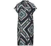 Street One - Bedrucktes Kleid grün - Gr. - 34