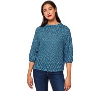 STREET ONE Damen A318813 Bedrucktes T-Shirt, Milky Jade Blue, 38