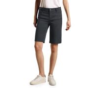 Shorts STREET ONE Gr. 36, grau (dark stone grey) Damen Hosen (75756528-36) dark stone grey