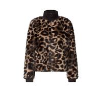 Street One Damen Fake Fur Blouson mit Strickdetails