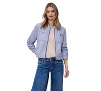 Street One Blouson im Melange-Look mit Zipper country blue mel. 40