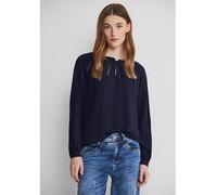 Street One - Raglan Bluse deep blue - Gr. - 36