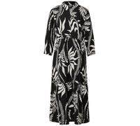 Street One - Blusenkleid mit Volants schwarz - Gr. - 34