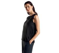 Blusentop STREET ONE Gr. 42, schwarz (black) Damen Blusen (36694668-42) black