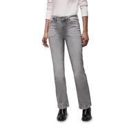 Street One Frauen Bootcut Jeans in Grau, Gr: 33