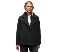 Street One - Cabanjacke mit Inlay schwarz - Gr. - 44
