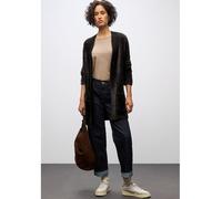 Langer Federgarn Cardigan Violett 44