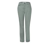 Chinohose STREET ONE, Damen, Gr. 46, Länge 28, grün (schwarz mint grün), Web, 97% Baumwolle, 3% Elasthan, unifarben, comfort fit normal, Hosen Chinohose, soft (49446529-46) schwarz mint grün