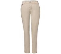 Street One - Chino im Casual Fit beige - Gr. - 28