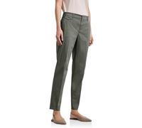 Street One - Chino im Casual Fit grün - Gr. - 28