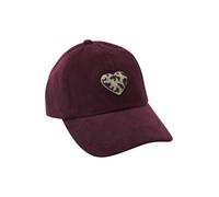 Baseball Cap STREET ONE STUDIO, Damen, Gr. onesize, lila (very berry), Web, Baumwolle, unifarben, Caps, mit Struktur (37395100-0) very berry