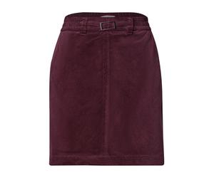 Street One - Cord-Minirock mit Gürtel rot - Gr. - 36