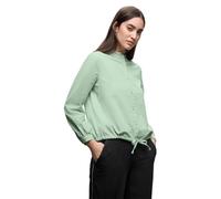 Street One Cordbluse mit Tunnelzug Serene Green 40