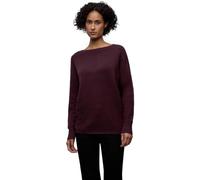 Street One Frauen Cosy Dolman Pullover in Rot, Gr: 42