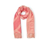 Schal STREET ONE, Damen, Gr. onesize, light apricot, Stoff, 100% Polyester, gemustert, Modetücher Schal (48451150-0) light apricot