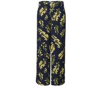 Street One Studio Mid Waist Culotte mit floralem Print Maritime Blue 44
