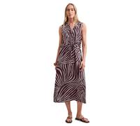 Street One Damen 1409347 Midi-Kleid mit Split Neck und Zipper (1er Pack)