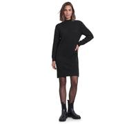 Strickkleid STREET ONE, Damen, Gr. 46, EURO-Größen, Langarm, Web, schwarz, Web, 37% Polyacryl, 29% Baumwolle, 29% Polyester, 5% Polyamid, unifarben, regular fit knieumspielend, hoch geschlossener Auss