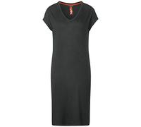 STREET ONE Damen 142694 Kleid, Comfort Green, 40